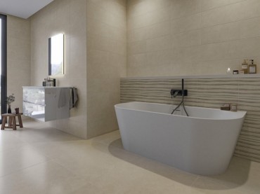 Csempe, Cifre, Alure Ivory 57873, matt rett. 30x75 cm