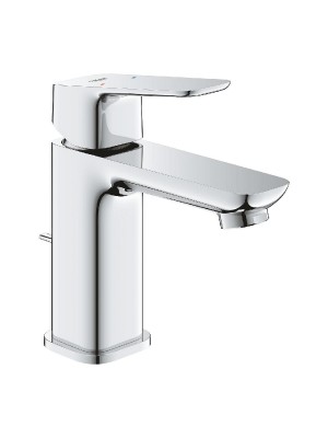 Grohe Cubeo egykaros mosd�csaptelep S-es m�ret, leereszt�vel, kr�m, 1016940000