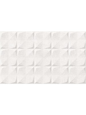 Dekorcsempe, Geotiles Portland Blanco matt, 33x55 cm