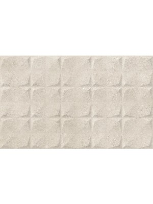 Dekorcsempe, Geotiles Portland Marfil, matt, 33x55 cm