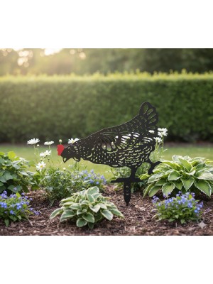 Nortene COKOT Nouga Leszrhat, fm, nvnytmasz, tyk figura, 50x50 cm fekete - piros