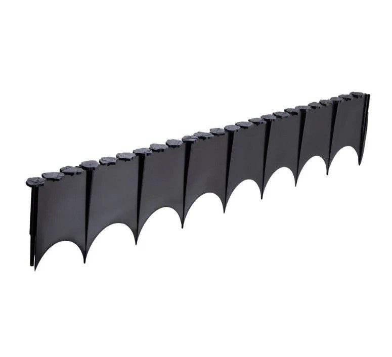 Nortene Deco Barrier, rugalmas lesz�rhat� �gy�sszeg�ly, k�mint�s, 77 x 12,5 cm (10db/cs) fekete