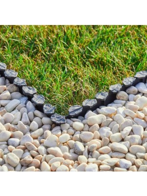 Nortene Deco Barrier, rugalmas leszrhat gysszegly, kmints, 77 x 12,5 cm (10db/cs) fekete