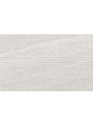 Dekorcsempe, Geotiles Eddystone Blanco Rlv 33,3x55 cm