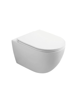 NAVIRA Aurora, Kerek Fali WC �l�k�vel, perem n�lk�li, feh�r