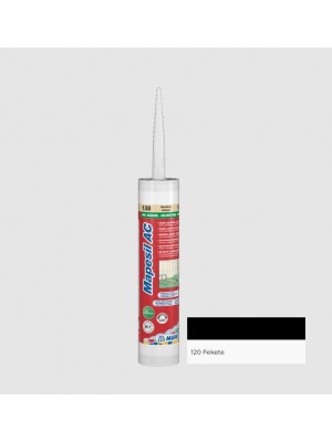 Mapei Mapesil AC Zero Szilikon fug�z� 120 fekete 310 ml