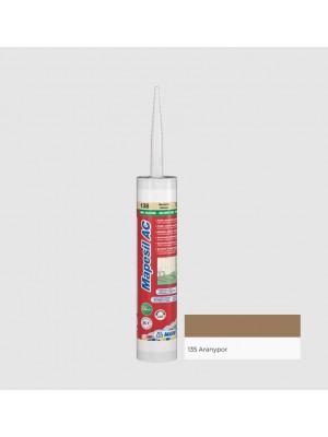 Mapei Mapesil AC Zero Szilikon fug�z� 135 aranypor 310 ml