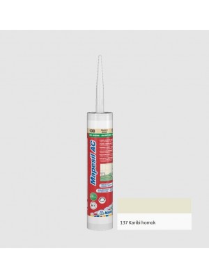 Mapei Mapesil AC Zero Szilikon fug�z� 137 karibi homok 310 ml