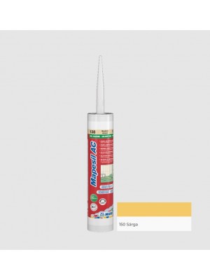 Mapei Mapesil AC Zero Szilikon fug�z� 150 s�rga 310 ml
