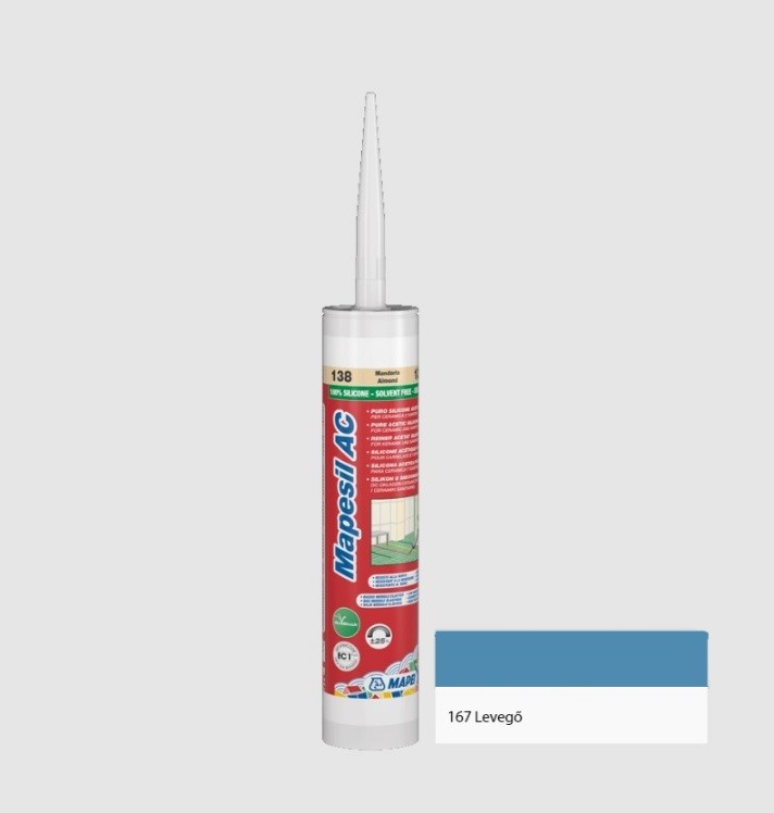 Mapei Mapesil AC Zero Szilikon fug�z� 167 leveg� 310 ml