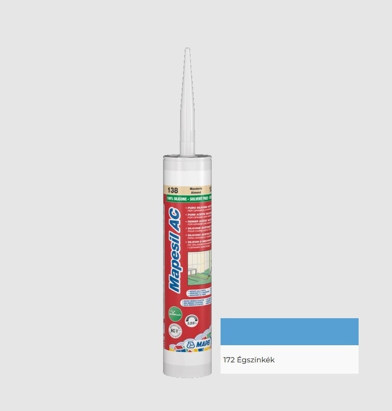 Mapei Mapesil AC Zero Szilikon fug�z� 172 �gsz�nk�k 310 ml