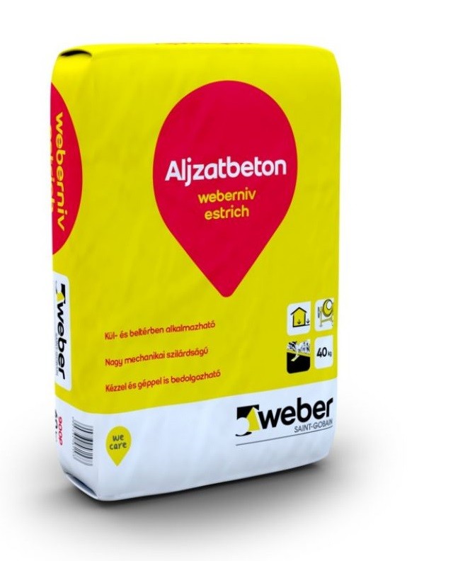 Esztrich, Terranova Weber, Nivetop, weberniv estrich, 40 kg