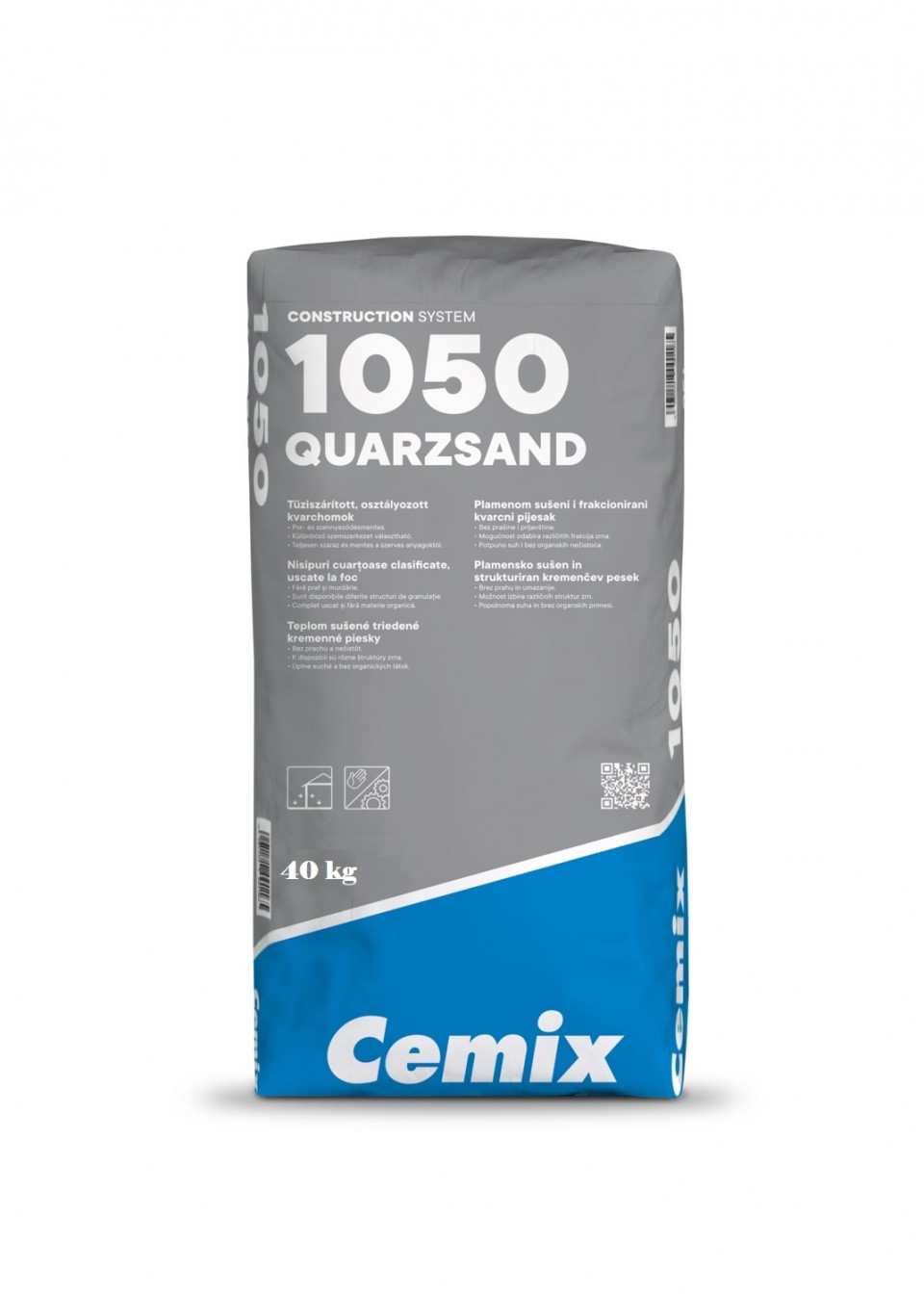 Kvarchomok, Cemix, Sand 1050, 40kg (t�rk�vek fug�inak kit�lt�s�re)