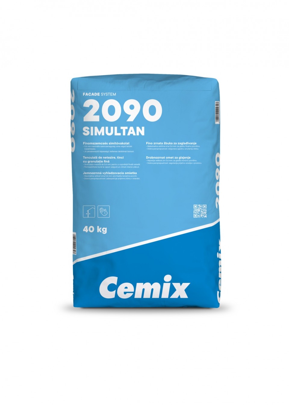 Cemix-LB-Knauf, Simultan, Simitvakolat kls bels kvarchomokos 40kg
