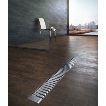 Alcaplast, Line Zuhanyfolyka rcs, rozsdamentes, fnyes, 650 mm