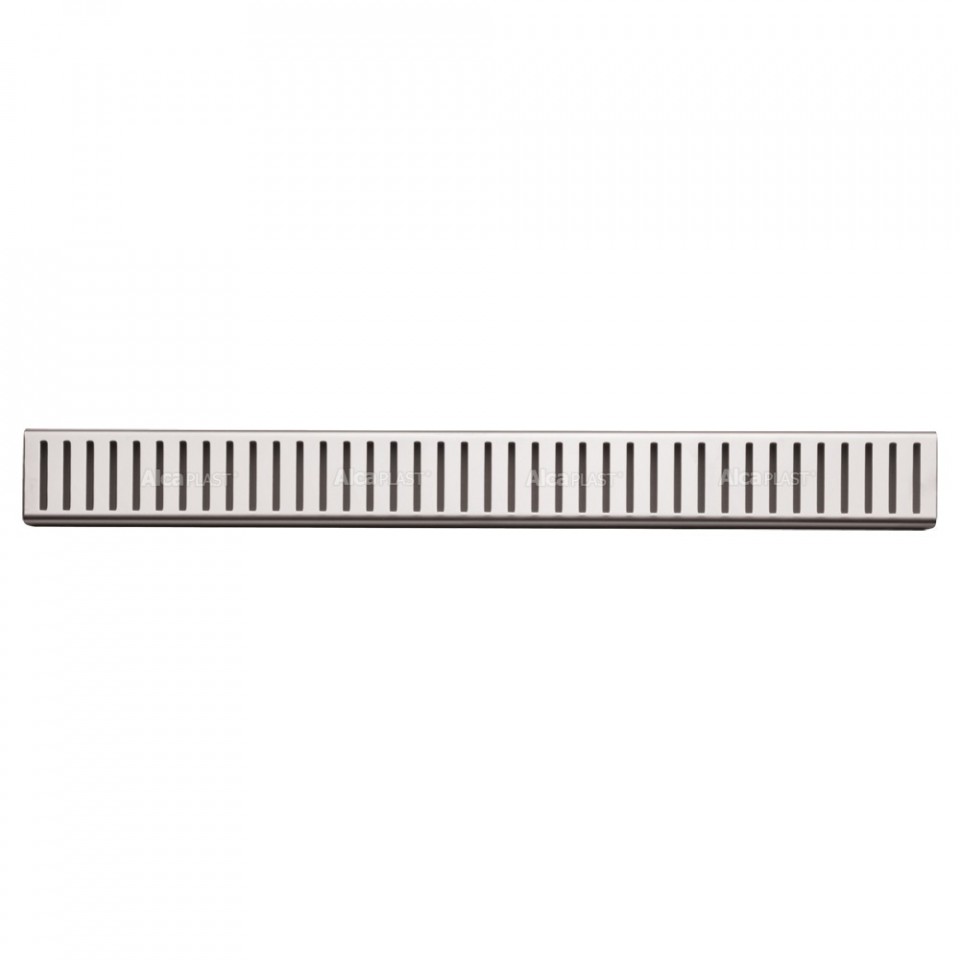 Alcaplast, Pure Zuhanyfolyka rcs, rozsdamentes, matt, 750 mm