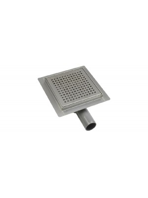 Wellis, W-Drain padlsszefoly, Square rccsal, rozsdamentes acl WE00103