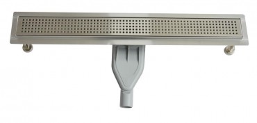 Wellis, W-Drain Square Zuhanyfoly�ka szett, r�ccsal, 80 cm, WE00089 