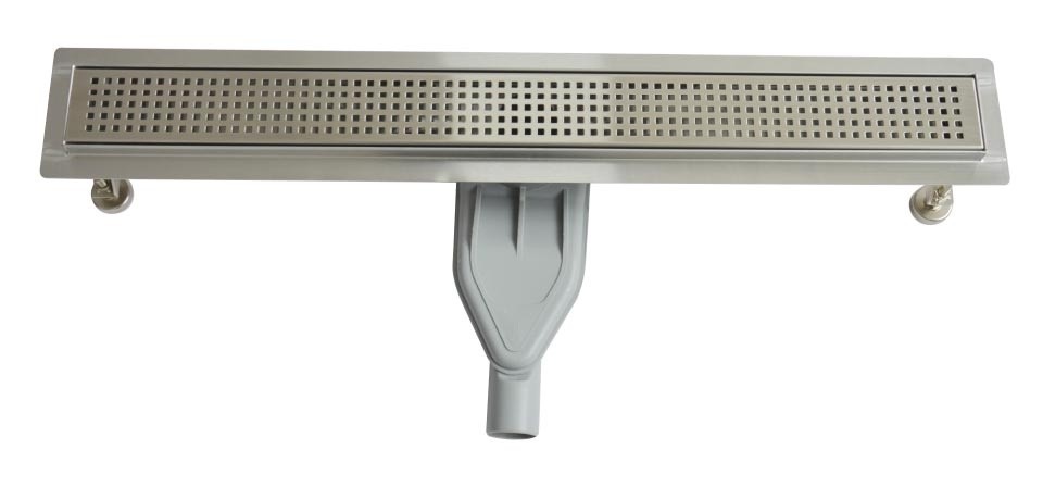 Wellis, W-Drain Square Zuhanyfoly�ka szett, r�ccsal, 80 cm, WE00089 