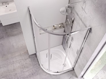 Ravak, Galaxy Pro Elipso Pro zuhanyt�lca, 90x90 cm, XA237701010