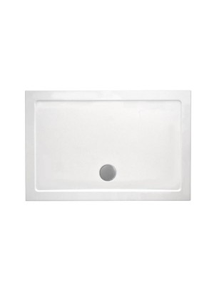 Wellis, SMC lapos, szgletes, zuhanytlca WC00406, szifonnal 120*80*4 cm