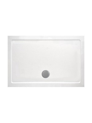 Wellis, SMC lapos, szgletes, zuhanytlca WC00412, szifonnal 120*90*4 cm