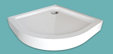 Wellis, SMC magas, ves, zuhanytlca WC00410, szifonnal 80*80*14 cm