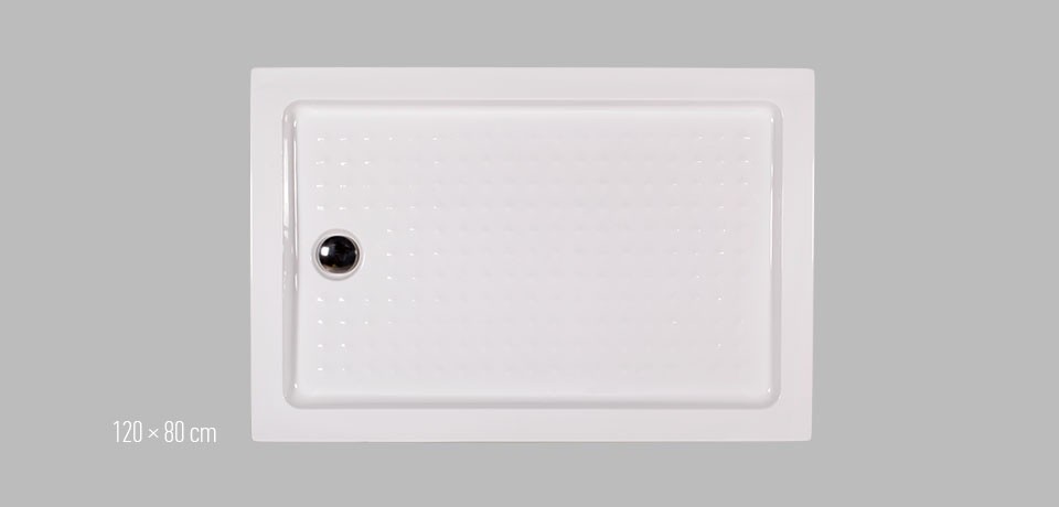 Wellis, akril magas, sz�gletes, zuhanyt�lca WC00336, szifonnal 120*80*13,5 cm