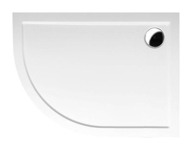Sapho, Polysan Rena, �nt�tt m�rv�ny zuhanyt�lca, jobbos, 100x80x4 cm