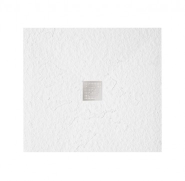 Zenon, Smart SL Nieve 90x90 cm fehr mmrvny zuhanytlca szifonnal s inox lefolyfedvel 8445583195231/8445583197815
