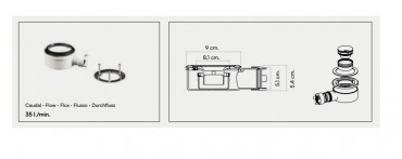 Zenon, Smart SL Nieve 90x120 cm fehr mmrvny zuhanytlca szifonnal s inox lefolyfedvel 8445583195217/8445583197792