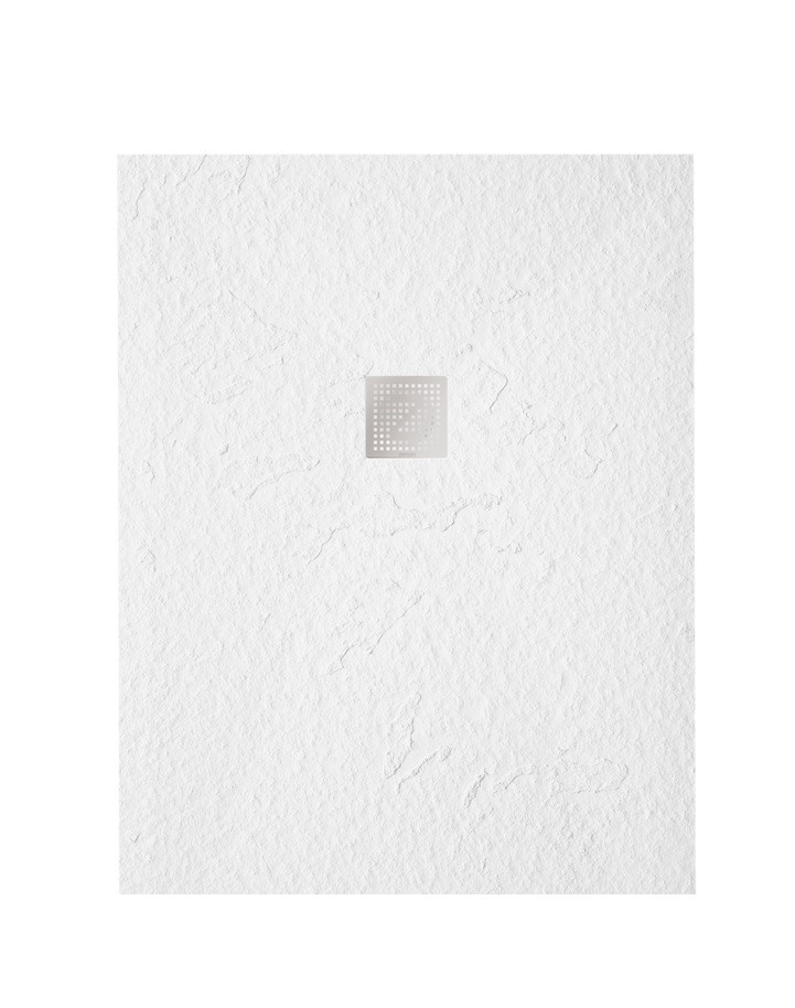 Zenon, Smart SL Nieve 80x90 cm feh�r m�m�rv�ny zuhanyt�lca szifonnal �s inox lefoly�fed�vel 8445583170474