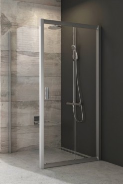 Zuhanykabin, Ravak, Blix BLDP2+BLPS, natr veg, fehr keret, 100x90 cm