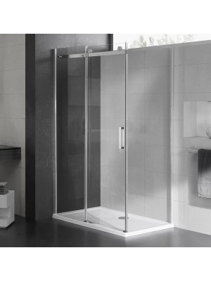 Wellis, Vincenzo zuhanykabin, szögletes, tolóajtós, 120*80 cm I.o.