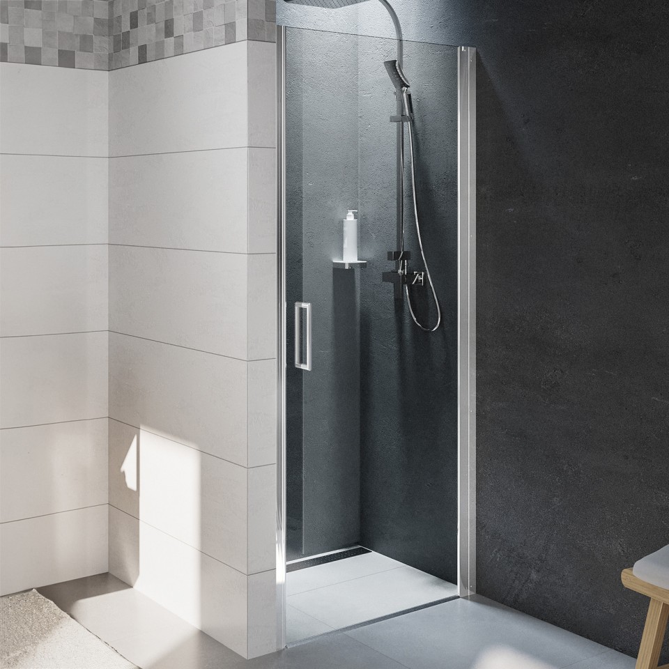 Riho, Novik Z101, GZ1080000 Zuhanyajt�, nat�r �veg, kr�m keret, 80 cm