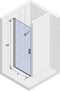 Riho, Novik zuhanyajt, 78*200 cm, GZ1080000 INGYENES SZLLTS